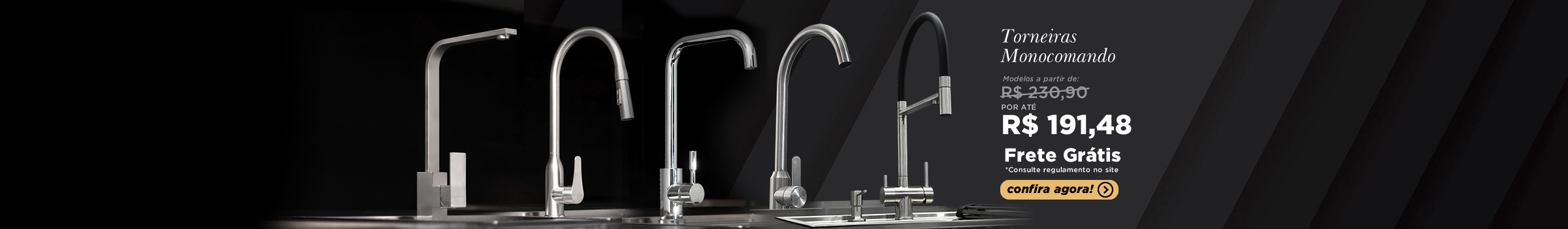 TORNEIRAS MONOCOMANDO