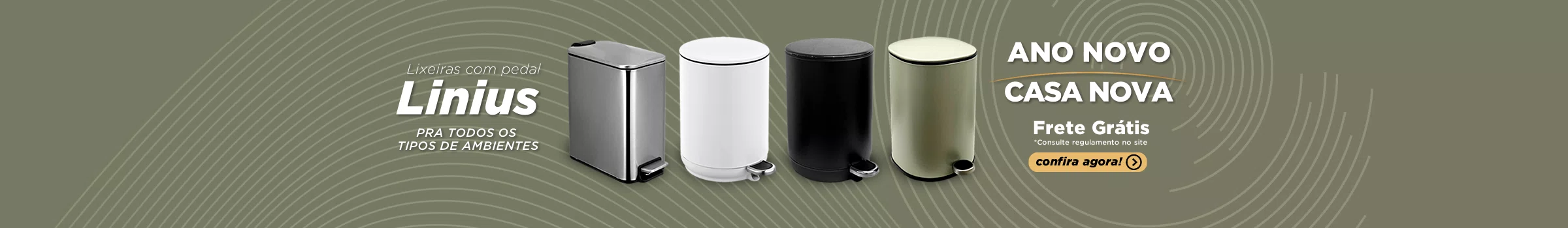 LIXEIRAS - LINHA LINIUS