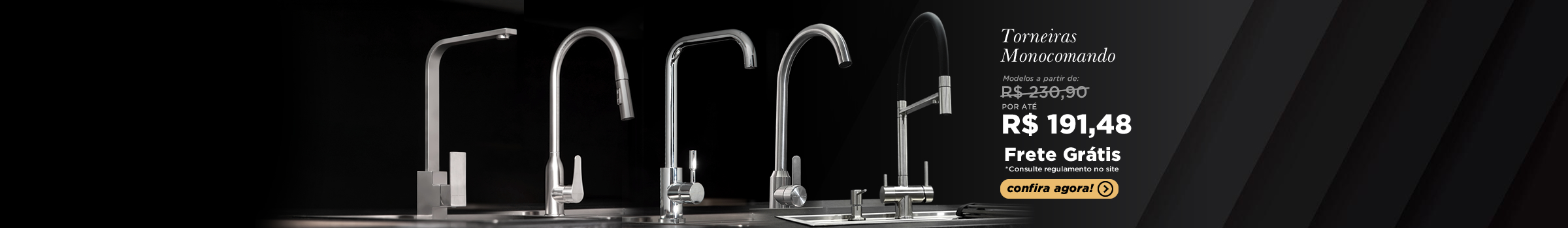 TORNEIRAS MONOCOMANDO