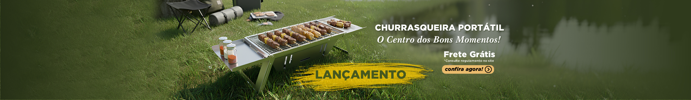 CHURRASQUEIRA PORTÁTIL