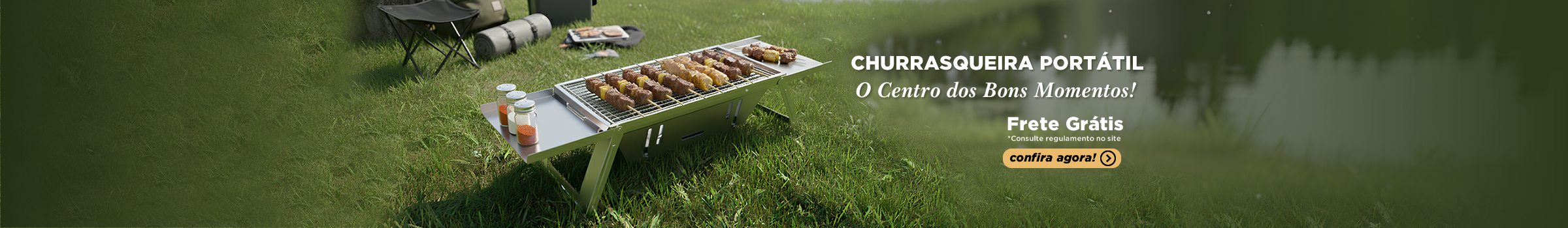 CHURRASQUEIRA PORTÁTIL