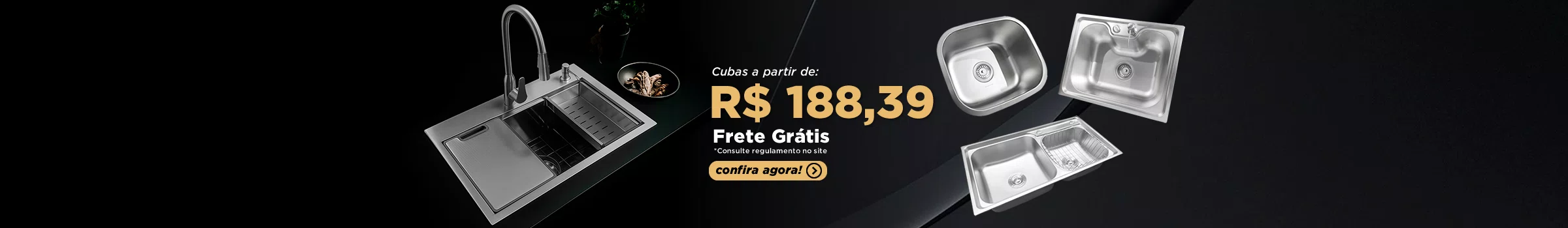 LINHA COMPLETA DE CUBAS