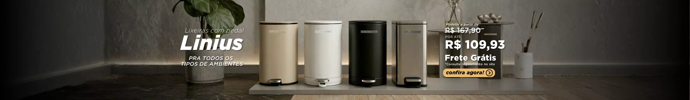 LIXEIRAS - LINHA LINIUS