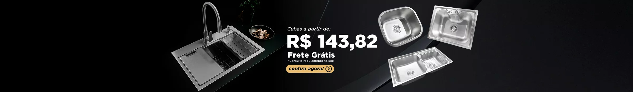 LINHA COMPLETA DE CUBAS
