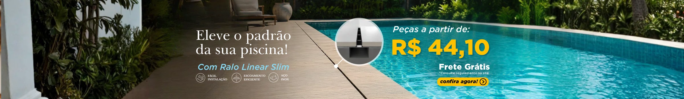 RALO LINEAR PARA PISCINA