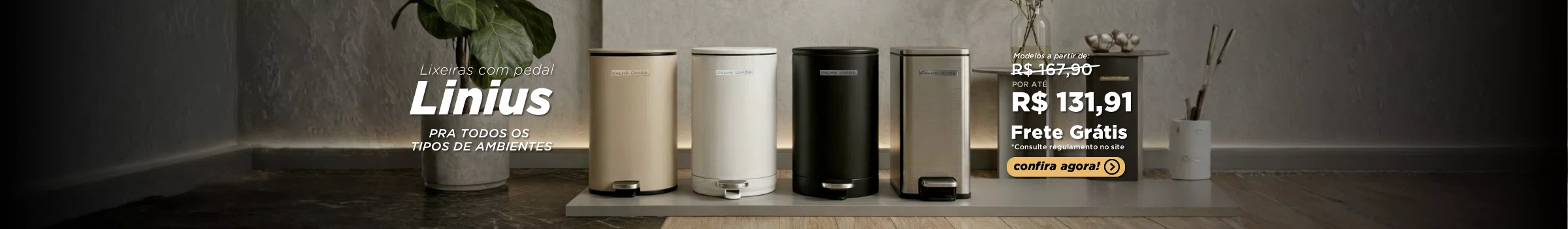 LIXEIRAS - LINHA LINIUS