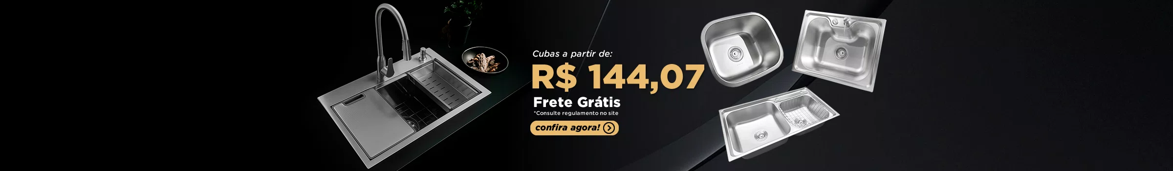 LINHA COMPLETA DE CUBAS