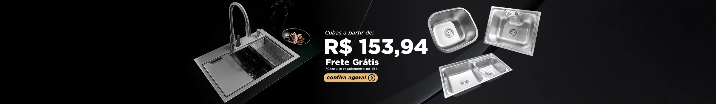 LINHA COMPLETA DE CUBAS