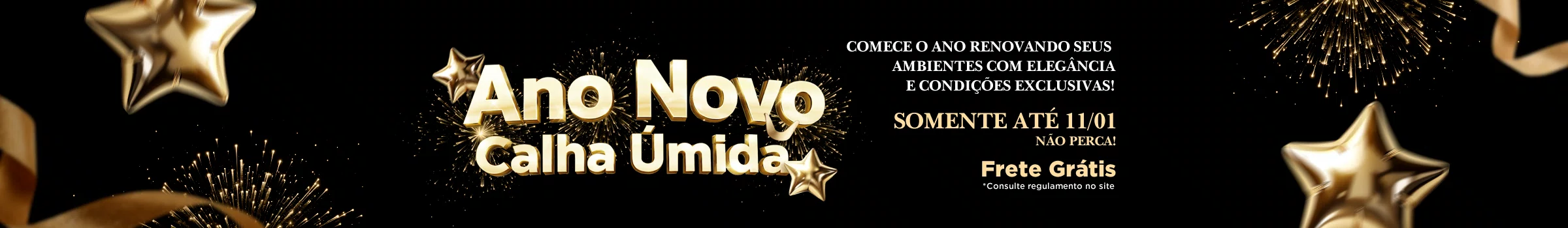 ANO NOVO CALHA ÚMIDA