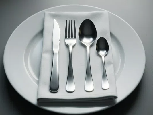 Conjunto de Talheres 16 Peças Aço Inox Mesa Cozinha Completo