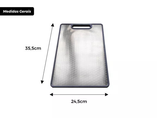 Cuba De Sobrepor Flush Essence 68x46cm Em Aço Inox Escovado Com Acessórios E Válvula De 4.1/2