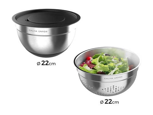 Cuba De Sobrepor Workstation 84x44x22cm Com Acessórios Em Aço Inox Escovado