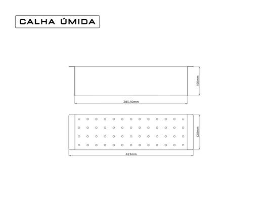 Cuba Sobrepor 40x40 + Escorredor + Lixeira 3,9 L + Dispenser Dosador + Porta Esponja Mini Com Ventosa