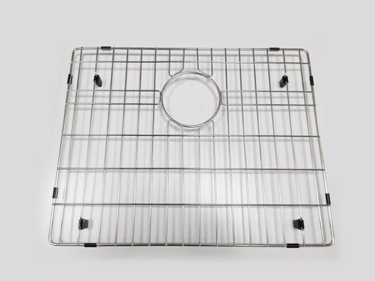 Grade Aramada Calha Úmida Quadratta 50x40cm Em Aço Inox Eletropolido
