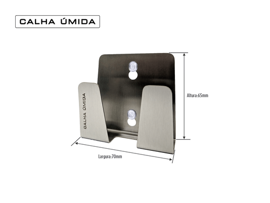 Lixeira Quadratta 5 L + Dispenser Dosador + Porta Esponja Mini Com Ventosa