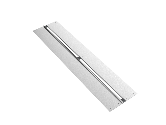 10 Ralos Grelha Linear Para Borda Piscina 50x12 Cm Em Inox
