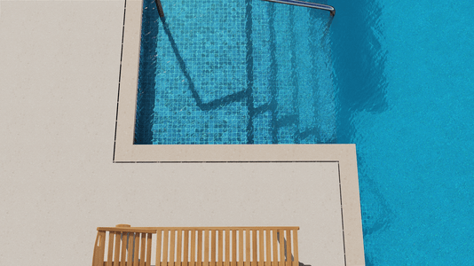 10 Ralos Grelha Linear Para Borda Piscina 100x12 Cm Em Inox