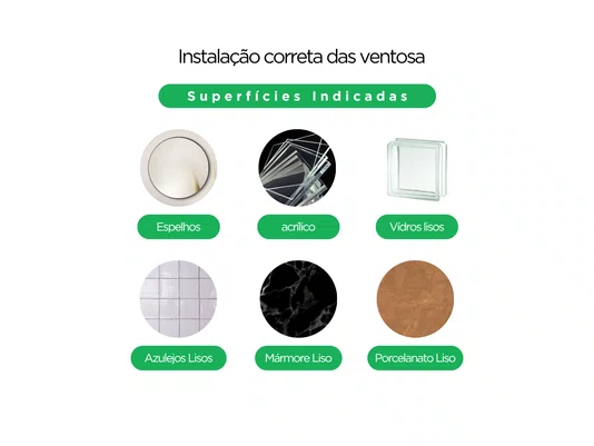 Saboneteira Inox Com Ventosa Para Banheiro Lavabo Área De Serviço