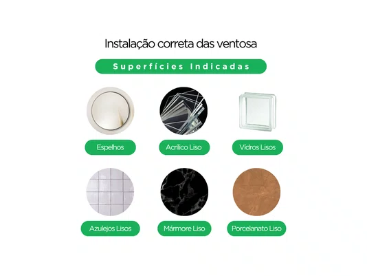 Prateleira Porta Shampoo Inox com Ventosa Dupla Para Banheiro