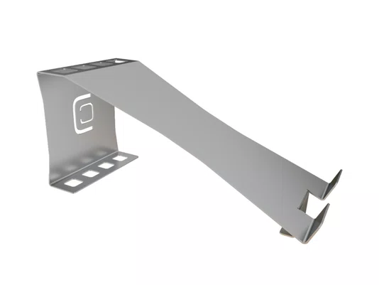 Suporte Para Celular/Tablet Com Porta Caneta Em Aço Inox Escovado