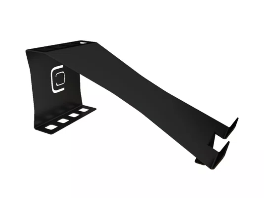 Suporte Para Celular/Tablet Com Porta Caneta Preto Fosco