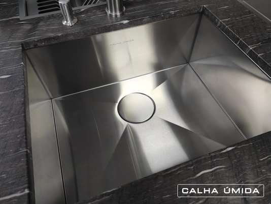 Tampa Decorativa Para Válvula De 4.1/2 Em Aço Inox Escovado
