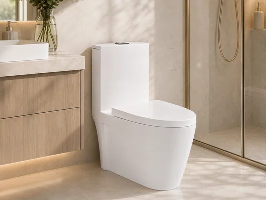 Vaso Sanitário Monobloco Cerâmica Branco com Caixa Acoplada