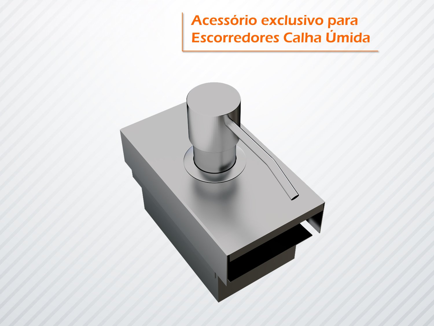 Módulo Dispenser Dosador Para Escorredores Linha Kitchen