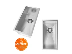 Cuba Auxiliar Inox 40x20 para Pia e Area Gourmet (Outlet)