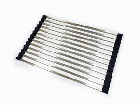 Esteira Escorredor Multiuso Calha Úmida 45cm Em Aço Inox Escovado Esteira Escorredor Multiuso Calha Úmida 45cm Em Aço Inox Escovado