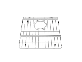 Grade Aramada Calha Úmida Quadratta 40x40cm Em Aço Inox Eletropolido Grade Aramada Calha Úmida Quadratta 40x40cm Em Aço Inox Eletropolido