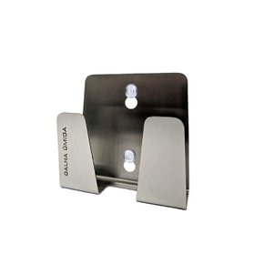 Porta Esponja Mini Com Ventosa Em Aço Inox 304 Escovado Porta Esponja Mini Com Ventosa Em Aço Inox 304 Escovado