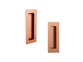 Puxador Concha/Cava 15cm Em Aço Inox Cor Res Gold Mate (2un)