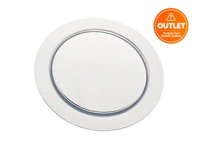 Ralo Redondo Embutido Click Inteligente Em Aço Inox Polido 15cm (Outlet)