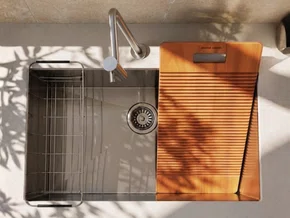 Tanque de Embutir Inox 55 Litros Pro para Lavanderia 60x40cm