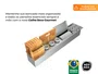 Calha Seca Exclusive Gourmet 90cm Completa Com Porta Temperos Em Aço Inox (Outlet)