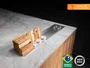Calha Seca Exclusive Gourmet 90cm Completa Com Porta Temperos Em Aço Inox (Outlet)