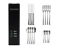 Conjunto de Talheres 16 Peças Aço Inox Mesa Cozinha Completo