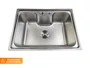 Cuba Basic 62x43cm Embutir Aço Inox Acetinado Com Válvula De 4.1/2 (Outlet)