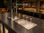 Escorredor de Copos Pro 420 em Aço Inox para Bancadas de Bares e Restaurantes