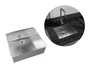 Cuba De Embutir Quadratta DQI 40x35x15 Em Aço Inox Escovado Com Válvula De 3.1/2