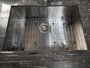 Cuba De Embutir Quadratta 60x40cm Em Aço Inox Escovado c Escorredor + Grade Aramada e Válvula De Ø4.1/2"