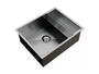 Cuba De Sobrepor Quadratta 50x40cm Em Aço Inox Escovado c Escorredor e Válvula De Ø4.1/2"