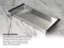 Cuba De Sobrepor Calha Úmida Essence 44x44cm Em Aço Inox Escovado Com Escorredor Válvula De 4.1/2