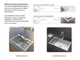 Cuba De Sobrepor Essence 50x40cm Em Aço Inox Escovado Com Escorredor Extensível E Válvula De 4.1/2
