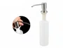 Cuba De Sobrepor Essence 60x40cm Em Aço Inox Escovado Com Escorredor Extensível, Dispenser Dosador E Válvula De 4.1/2