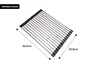 Cuba De Sobrepor Essence 68x46cm Em Aço Inox Escovado Com Acessórios E Válvula De 4.1/2