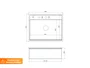 Cuba De Sobrepor Platino Exclusive Premium 60x37cm Em Aço Inox Escovado (Outlet) Cuba De Sobrepor Platino Exclusive Premium 60x37cm Em Aço Inox Escovado (Outlet)