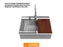 Cuba De Sobrepor Platino Exclusive Premium 60x37cm Em Aço Inox Escovado (Outlet) Cuba De Sobrepor Platino Exclusive Premium 60x37cm Em Aço Inox Escovado (Outlet)