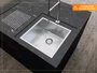 Pia De Sobrepor Quadrada 35x35cm Em Aço Inox Escovado Com Válvula De 4.1/2 (Outlet) Pia De Sobrepor Quadrada 35x35cm Em Aço Inox Escovado Com Válvula De 4.1/2 (Outlet)